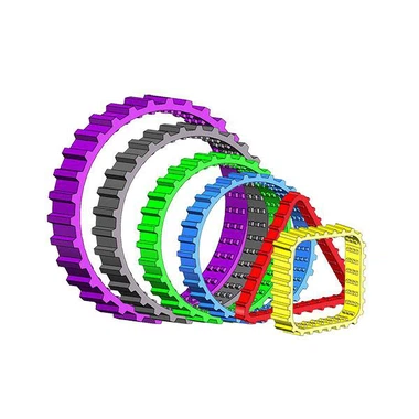 Трек резиновый пояс