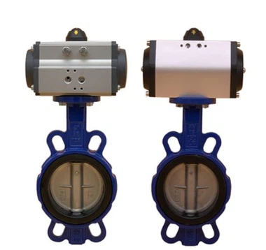 Пневматический клапан-бабочка